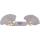 Doppel-Gewindeschablone, 52 Blatt, metrisch 0,25 - 6,0 mm, Whitworth 4G - 62G