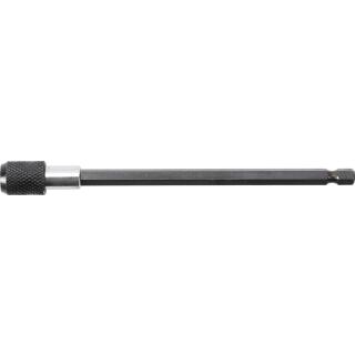 Verlängerung, für Bits, Bürsten, etc., Abtrieb Innensechskant 6,3 mm (1/4 Zoll), 150 mm