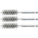 Stahlbürste, 15 mm, Antrieb Außensechskant 6,3...