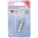 Druckluft-Stecknippel, 6,3 mm (1/4 Zoll) Außengewinde