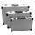 Aluminiumkoffer-Satz, 3-tlg.