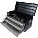 Metall-Werkzeugkoffer, leer, 3 Schubladen