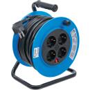 Kabeltrommel 3x1,5 mm² 4 Steckdosen IP 20 3000 W