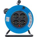 Kabeltrommel 3x1,5 mm² 4 Steckdosen IP 20 3000 W