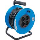 Kabeltrommel, 25 m, 3x1,5 mm², 4 Steckdosen, IP 20,...