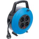Kabelbox, 10 m, 3x 1,5 mm², 4 Steckdosen, IP 20, 3000 W