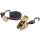 Knarren-Spannband, mit 2 schweren Haken, 5 m x 24 mm