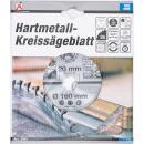 Hartmetall-Kreissägeblatt, Ø 160 x 20 x 2,4 mm, 36 Zähne