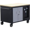 Werkstattwagen, 2 x 5 Schubladen, 1 Schrank, leer