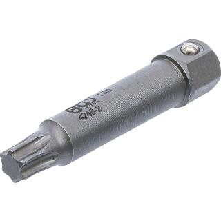 Spezial-Bit zur Demontage der Riemenräder an Lichtmaschinen, T-Profil (für Torx) T50 x 64 mm