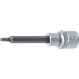 Bit-Einsatz Länge 100 mm Antrieb Innenvierkant 12,5 mm (1/2 Zoll) Innensechskant