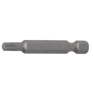 Bit, Länge 50 mm, Antrieb Außensechskant 6,3 mm (1/4 Zoll), T-Profil (für Torx) T25