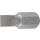 Bit, Antrieb Außensechskant 10 mm (3/8 Zoll), Schlitz 8 mm