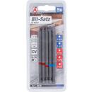 Bit-Satz, Antrieb Außensechskant 6,3 mm (1/4 Zoll), Innensechskant, T-Profil (für Torx), Länge 110 mm, 5-tlg.
