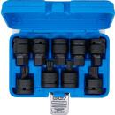 Kraft-Bit-Einsatz-Satz, Antrieb Innenvierkant 20 mm (3/4 Zoll), Innensechskant, Innenvielzahn (für XZN), 9-tlg.