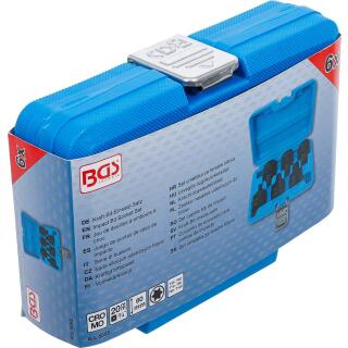 BGS 6185 Kraft-Bit-Einsatz-Satz – 22-tlg., Antrieb 20 Mm (3/4 Zoll), Für Innensechskant & Torx, Mit Koffer