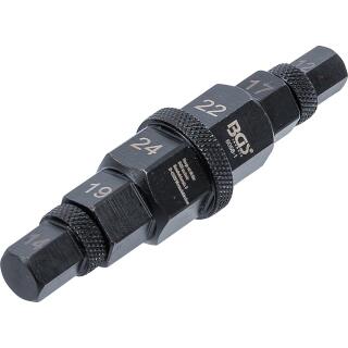 Motorrad-Spezial-Einsatz, Antrieb 10 mm (3/8 Zoll), 12 - 24 mm