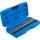 Kraft-Bit-Einsatz-Satz, Antrieb Innenvierkant 12,5 mm (1/2 Zoll), T-Profil (für Torx) T20 - T70, 10-tlg.