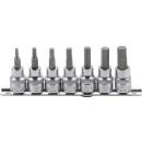 Bit-Einsatz-Satz, Antrieb Innenvierkant 10 mm (3/8 Zoll),...