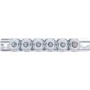 Bit-Einsatz-Satz, Antrieb Innenvierkant 10 mm (3/8 Zoll), Innensechskant mit Kugelkopf 3 - 8 mm, 6-tlg.