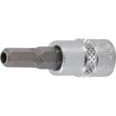 Bit-Einsatz-Satz, Antrieb Innenvierkant 6,3 mm (1/4 Zoll), Innensechskant mit Bohrung 2 - 7 mm, 8-tlg.