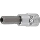 Bit-Einsatz-Satz, Antrieb Innenvierkant 6,3 mm (1/4 Zoll), Innensechskant mit Bohrung 2 - 7 mm, 8-tlg.