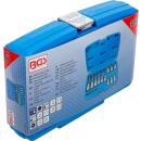 Bit-Einsatz-Satz, Antrieb Innenvierkant 6,3 mm (1/4 Zoll) / 12,5 mm (1/2 Zoll), Innenvielzahn (für XZN), 18-tlg.
