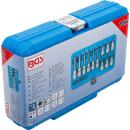 Bit-Einsatz-Satz, Antrieb Innenvierkant 6,3 mm (1/4 Zoll) / 12,5 mm (1/2 Zoll), T-Profil (für Torx), 18-tlg.