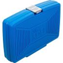 Bit-Einsatz-Satz, Antrieb Innenvierkant 6,3 mm (1/4 Zoll) / 12,5 mm (1/2 Zoll), T-Profil (für Torx) mit Bohrung, 18-tlg.