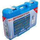 Bit-Einsatz-Satz, Antrieb Innenvierkant 12,5 mm (1/2 Zoll), Keil-Profil (für RIBE), 32-tlg.