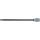 Bit-Einsatz, Länge 240 mm, Antrieb Innenvierkant 12,5 mm (1/2 Zoll), Keil-Profil (für RIBE) M7