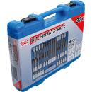 Bit-Einsatz-Satz, Antrieb Innenvierkant 12,5 mm (1/2 Zoll), TP-Profil (für Torx Plus) TP20 - TP70, 32-tlg.