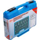 Kraft-Steckschlüssel-Einsatz-Satz Gear Lock, Antrieb Innenvierkant 12,5 mm (1/2 Zoll), SW 10 - 32 mm, 14-tlg.