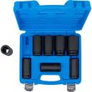 Kraft-Steckschlüssel-Einsatz-Satz, extra tief, Antrieb Innenvierkant 20 mm (3/4 Zoll), SW 22 - 38 mm, 8-tlg.