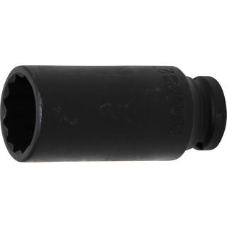 Kraft-Steckschlüssel-Einsatz Zwölfkant Antrieb Innenvierkant 12,5 mm (1/2 Zoll)