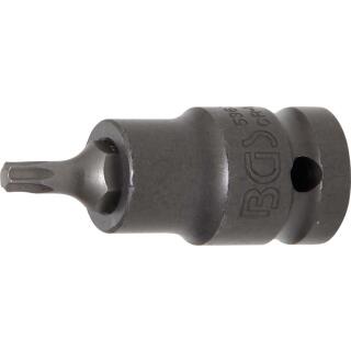 Kraft-Bit-Einsatz Länge 55 mm Antrieb Innenvierkant 12,5 mm (1/2 Zoll) T-Profil (für Torx)