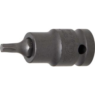 Kraft-Bit-Einsatz, Länge 55 mm, Antrieb Innenvierkant 12,5 mm (1/2 Zoll), T-Profil (für Torx) T30
