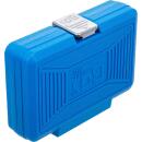 Kraft-Bit-Einsatz-Satz, Antrieb Innenvierkant 12,5 mm (1/2 Zoll), Innenvielzahn (für XZN) M4 - M16, 9-tlg.