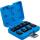 Kraft-Bit-Einsatz-Satz, Antrieb Innenvierkant 12,5 mm (1/2 Zoll), T-Profil (für Torx) T20 - T70, 9-tlg.