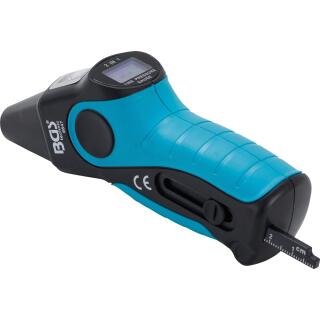 Digitaler Reifendruckprüfer & Reifenprofil-Messschieber,  Zoll2-IN-1 Zoll