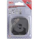 Kraft-Steckschlüssel-Einsatz Sechskant / Zwölfkant, 12,5 mm (1/2 Zoll), für Ducati Radbefestigung, SW 30 / 55 mm