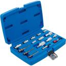 Bit-Adapter- / Steckschlüssel-Adapter-Satz, 16-tlg.