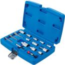 Bit-Adapter- / Steckschlüssel-Adapter-Satz, 16-tlg.