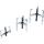 Abzieher-Satz, 2-/3-armig, 100 / 120 / 150 mm, 3-tlg.