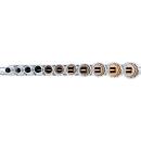 Steckschlüssel-Einsatz-Satz Zwölfkant, tief, Antrieb Innenvierkant 10 mm (3/8 Zoll), Zollgrößen, 11-tlg.
