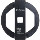 Achsmuttern-/Radkapsel-Schlüssel, für BPW-Achsen, SW 110 mm