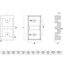 Laderampen-Schutz / Anfahrpuffer, für LKW