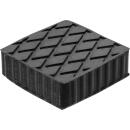 Gummiauflage, für Hebebühnen, 116,5 x 116,5 x...