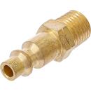 Druckluft-Stecknippel, 6,3 mm (1/4 Zoll)...