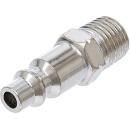 Druckluft-Stecknippel, 6,3 mm (1/4 Zoll)...